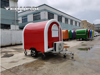 Nový Prodejní přívěs pro dopravu potravin YOWON Fully customized food vending cart mobile street fast food trailer: obrázek 3