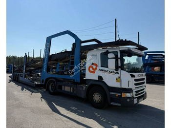 Přepravník automobilů SCANIA P 450