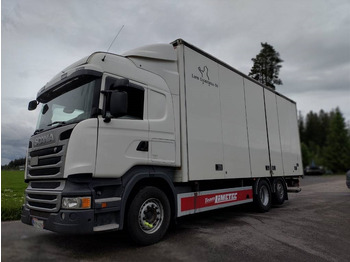 Skříňový nákladní auto SCANIA R 480
