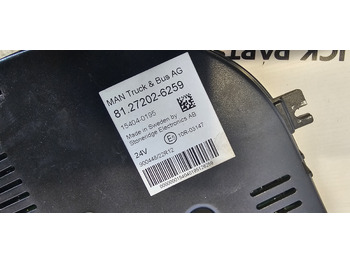 Náhradní díly MAN MAN TGX / TGS EURO6 instrument panel, dashboard, information panel, instrument cluster 81272026265, 81258077136, 81272026268, 81258077149, 81258077142, 81272026252, 81272026254, 81258077138, 812720262: obrázek 3