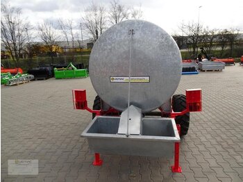 Nový Cisternový přívěs, Zemědělský přívěs Vemac Wasserwagen 4000 Liter Wasserfass Wassertank Weidetränke NEU: obrázek 2