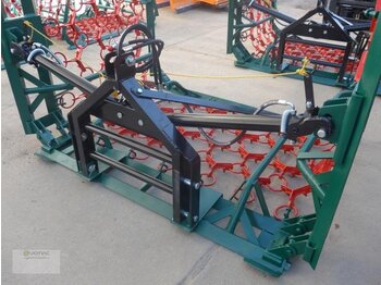 Nový Luční brány Vemac Wiesenschleppe 6m 4reihig Schleppe Striegel hydraulisch Prof: obrázek 2