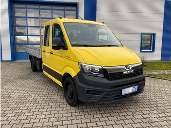 Dodávka valník, Dodávka s dvojitou kabinou MAN TGE 3.140 Doka Pritsche Lang *STANDHZG* AHK*HECKANTRIEB*1.HAND*INKL.19% MWST*SOFORT!*: obrázek 2