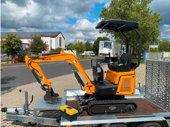 Mini rýpadlo, Přívěs Minibagger BK1300JSR + Anhänger + Zubehör *INKL.19% MWST*BERGER KRAUS*KUBOTA*JOYSTICK*SCHENKWARM*SOFORT!*: obrázek 4