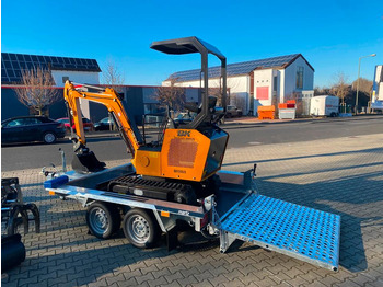 Mini rýpadlo, Přívěs Minibagger BK1500JS + Anhänger + Zubehör *INKL.19% MWST*KUBOTA*BERGER KRAUS*JOYSTICK*ZUBEHÖRPAKET GROß*SOFORT!*: obrázek 5