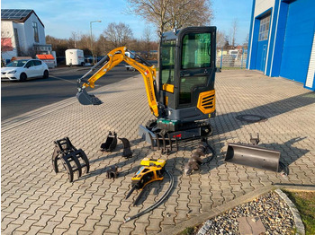 Mini rýpadlo Minibagger BK950KS + Zubehör *INKL.19% MWST*BERGER KRAUS*KABINE*SOFORT!*: obrázek 2