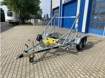 Kabelový přívěs Vermietung / Kabelanhänger 3000KG / Nutzlast 2373KG / Kabeltrommel-Anhänger / Glasfaser/ 1 Monat: obrázek 3