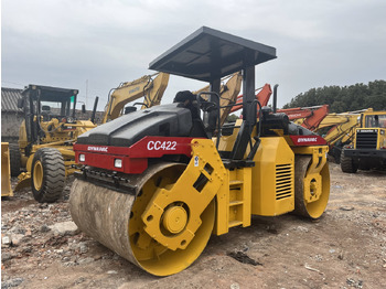 Silniční válec Used road roller Dynapac CC422 with Double Drum Roller in Good Condition: obrázek 2
