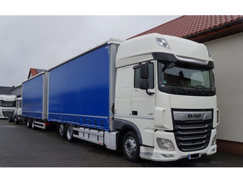 Plachtový nákladní auto DAF XF 480