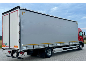 Plachtový nákladní auto MAN TGM 18.290 / FIRANKA / 22 PALETY / AUTOMAT / EURO 6 / SYPIALKA / ŁADOWNOŚĆ 9 700: obrázek 4
