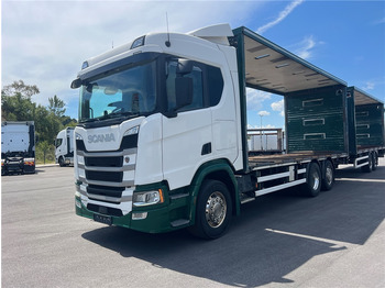 Plachtový nákladní auto SCANIA R 500