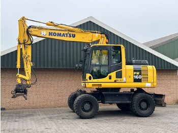Kolesové rýpadlo KOMATSU PW160