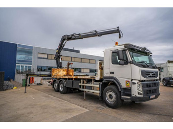 Nákladní automobil valníkový/ Plošinový, Auto s hydraulickou rukou Volvo FM 410 DXI -6X2+HIAB 24 T/m/2x: obrázek 2