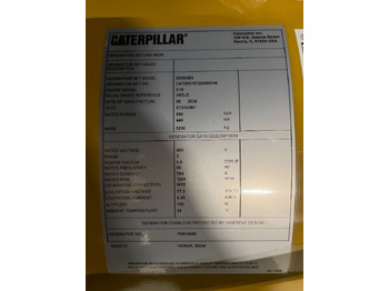 Nový Elektrický generátor CAT DE550E0 - C15 - 550 kVA Generator - DPX-18027: obrázek 3
