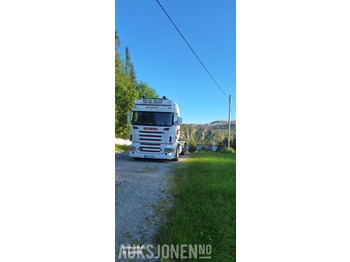 Hákový nosič kontejnerů SCANIA R 580