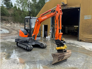 Rýpadlo 2010 Kubota KX101- 3t gravemaskin med Engcon tiltrotator, pusseskuffe og tannskuffe: obrázek 3