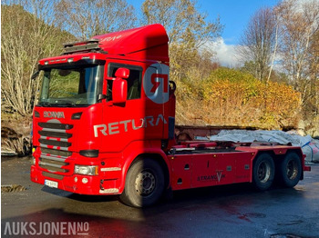 Hákový nosič kontejnerů SCANIA R