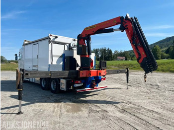 Auto s hydraulickou rukou 2016 Scania R 520 EURO 6T med bakmontert Palfingerkran: obrázek 3