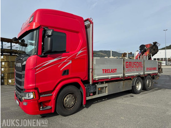 Auto s hydraulickou rukou SCANIA R 500