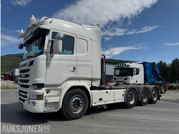 Hákový nosič kontejnerů SCANIA R 730