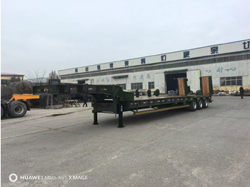 Nový Podvalníkový návěs ZHICHENG Semi Flat Bed Low Bed in Length 8-16m with 3 4 Axles: obrázek 3