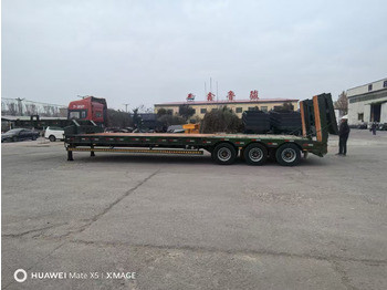 Nový Podvalníkový návěs ZHICHENG Semi Flat Bed Low Bed in Length 8-16m with 3 4 Axles: obrázek 4