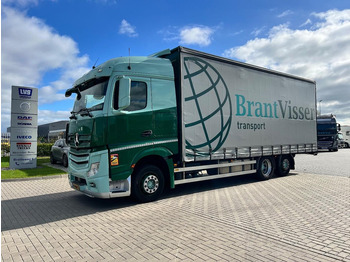 Plachtový nákladní auto MERCEDES-BENZ Actros 2745