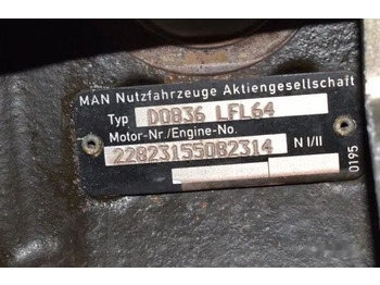 Motor pro Nákladní auto MAN D0836 LFL64 MAN TGL, TGM, L2000, M2000: obrázek 2