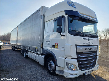Plachtový nákladní auto DAF XF 480