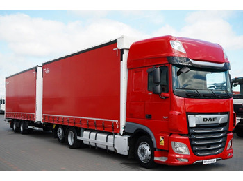 Plachtový nákladní auto DAF XF 480