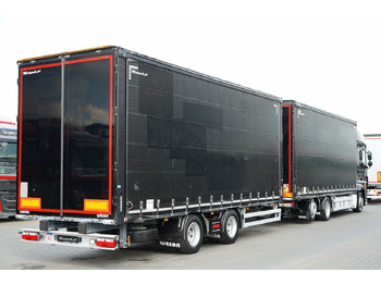 Plachtový nákladní auto DAF XF 480 / ZESTAW TANDEM / 120 M3 / PRZEJAZDOWY /: obrázek 3