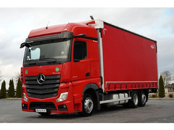 Plachtový nákladní auto MERCEDES-BENZ Actros 2545
