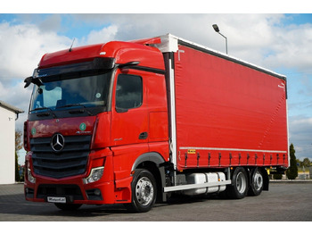 Plachtový nákladní auto MERCEDES-BENZ Actros 2545