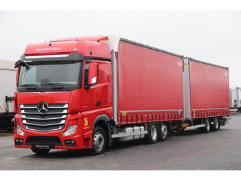 Plachtový nákladní auto Mercedes-Benz ACTROS 2548/JUMBO TRUCK 120 M3/VEHICULAR/I-COOL: obrázek 5