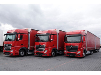 Plachtový nákladní auto Mercedes-Benz ACTROS 2548/JUMBO TRUCK 120 M3/VEHICULAR/I-COOL: obrázek 4
