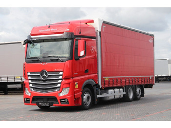 Plachtový nákladní auto MERCEDES-BENZ Actros 2548