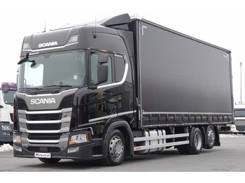 Plachtový nákladní auto SCANIA R 410