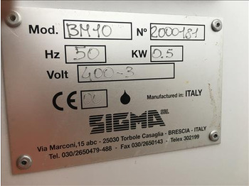 Potravinářský stroj Sigma BM10 planetary mixer: obrázek 5