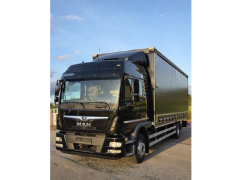 Plachtový nákladní auto MAN TGM 15.290 / FIRANKA / 2019R / SPROWADZONY/ 7500 ŁADOWNOŚĆ / 18 PALET / E6 / JAK NOWY / WINDA /: obrázek 2