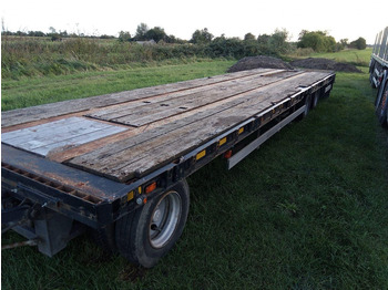 Přívěs plato/ Valník Langendorf 3 Achser Anhänger 9,4m Aufbau: obrázek 2