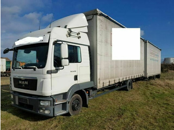 Plachtový nákladní auto MAN TGL8.240 G.Haus/2xBett Klima AHK: obrázek 2