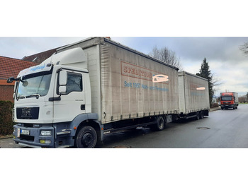 Plachtový nákladní auto MAN TGM 12.250