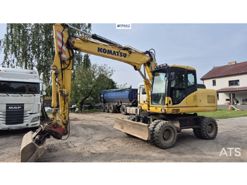 Kolesové rýpadlo KOMATSU PW160