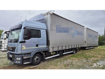 Plachtový nákladní auto MAN TGL 8.250