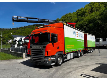 Plachtový nákladní auto SCANIA G 420
