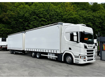 Plachtový nákladní auto SCANIA R 410