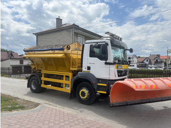 Vozidlo pro zimní údržbu MAN TGM 18.290 4X4BB GRITTER/SPREADER PLOUGH ECON: obrázek 3