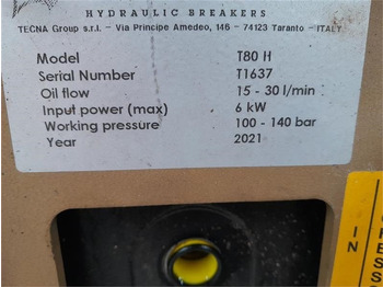 Hydraulické kladivo pro Stavební technika - - - TECNA TH80: obrázek 3