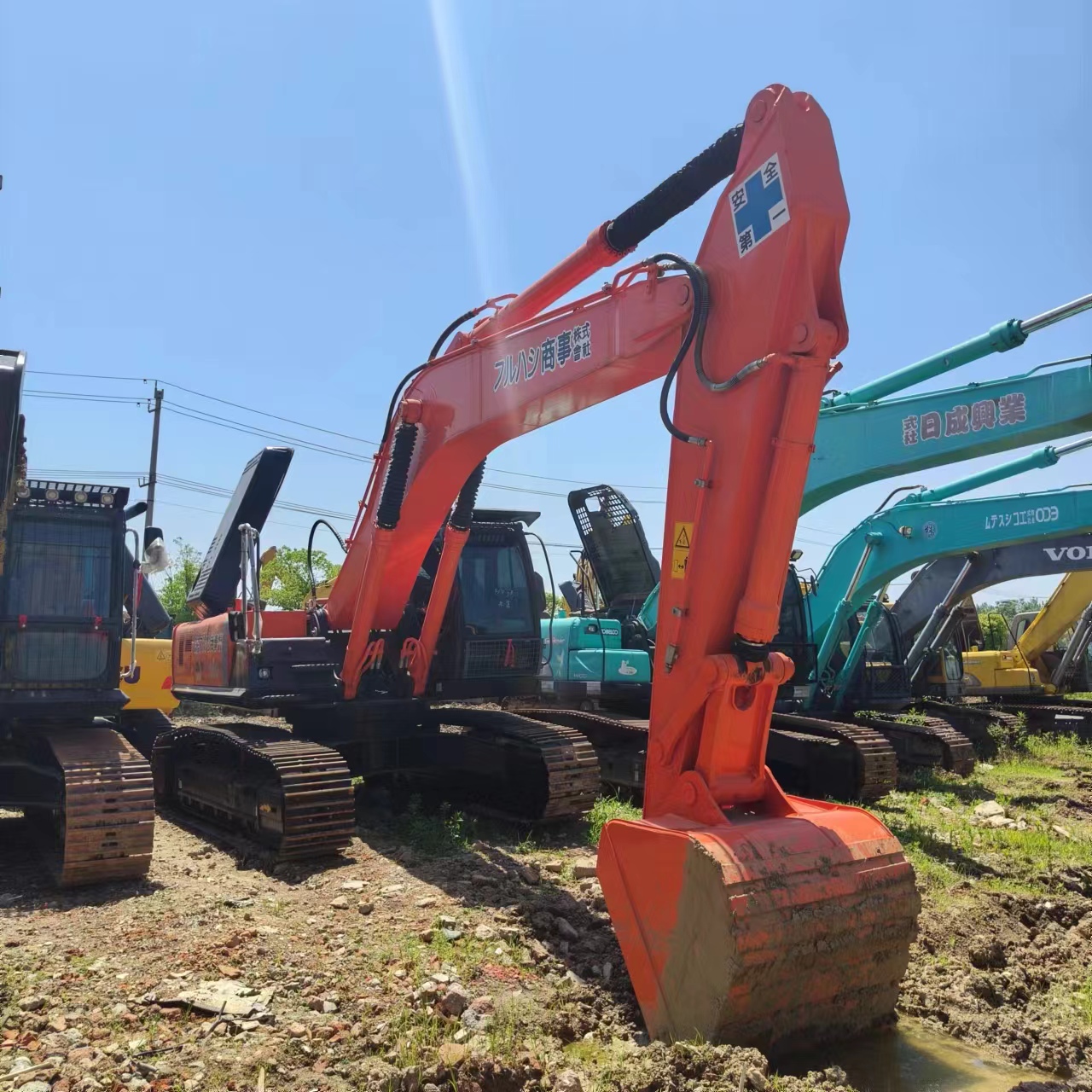 Pásové rýpadlo HITACHI ZX350