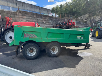 Zemědělský sklápěcí přívěs 2015 Foss EIK 5.150 Dumper with 50 km/h.: obrázek 4